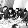 جشن نیمه شعبان ؛ حضرت حجت الاسلام شهيد شيخ احمد کافی (ره) در کنار استاد خود شهید حضرت آیت الله سید اسدالله مدنی (ره)