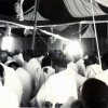 حضرت حجت الاسلام شهيد شيخ احمد كافي (ره) درحال خواندن دعاي پرفيض عرفه - حج 1346 هجري شمسي