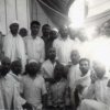 حضرت حجت الاسلام شهید شیخ احمد کافی (ره) ؛ حج تمتع سال 1346 شمسی ، سرزمین مِنا ، در کنار زائران بیت الله الحرام